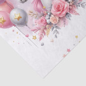 Rosa Einhorn Seidenpapier (Detail)