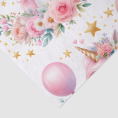 Rosa Einhorn Seidenpapier (Detail)