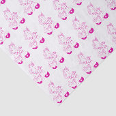 Rosa Einhorn-Seidenpapier Seidenpapier (Ausschnitt)