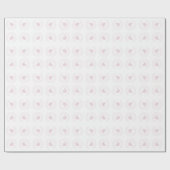 Rosa Einhornbüste Geschenkpapier (Flach)