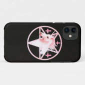 Rosa Einhornpentagram-Fall Case-Mate iPhone Hülle (Rückseite (Horizontal))