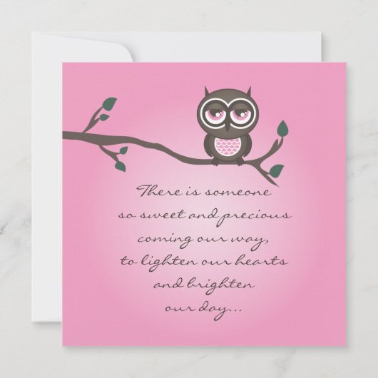 Rosa Einladung (Rückseite)