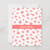 Rosa Einladung (Rückseite)