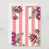 Rosa Einladung Chor- mit Linien und (Rückseite)