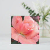 Rosa Einladungen (Stehend Vorderseite)