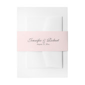 rosa einladungsbanderole (Vorderseite Beispiel)