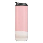 Rosa Eis auf der Membran Thermosbecher (Nach rechts gedreht)