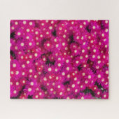 Rosa Eis Pflanze Blume Hintergrund Puzzle (Horizontal)