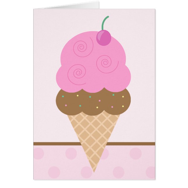 Rosa Eiscreme (Vorne)