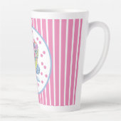 Rosa Eiscreme-Kälte Milchtasse (Rechts)