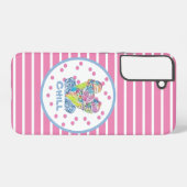 Rosa Eiscreme-Kälte Samsung Galaxy Hülle (Rückseite (Horizontal))