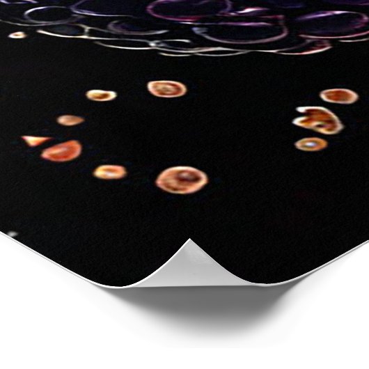 Rosa Eiscreme Poster (Ecke)