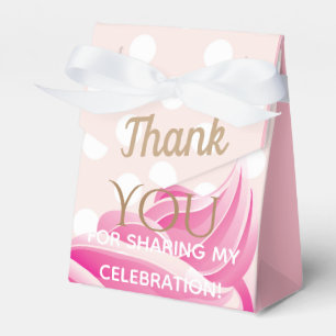 Rosa Eiscremekegel Gastgeschenk-Kasten Geschenkschachtel
