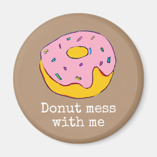 Rosa Eisdecke niedliche Nahrungskunst Magnet