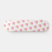 Rosa Eisjugend Skateboard (Horizontal)