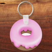 Rosa Eistütenbäckerei Schlüsselanhänger (Vorderseite)