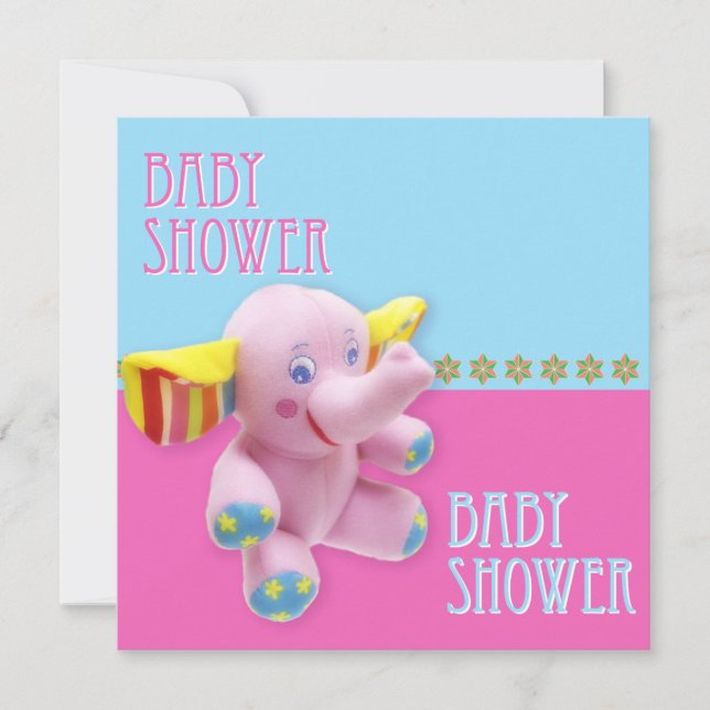 Rosa Elefant (Vorderseite)