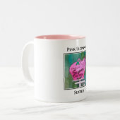 Rosa Elefant, Autowasch-Schild, Seattle Zweifarbige Tasse (Vorderseite Links)