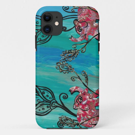 Rosa Elefant-Case-Mate Identifikation iPhone 5 Case-Mate iPhone Hülle (Rückseite)