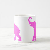 Rosa Elefant Kaffeetasse (Mittel)