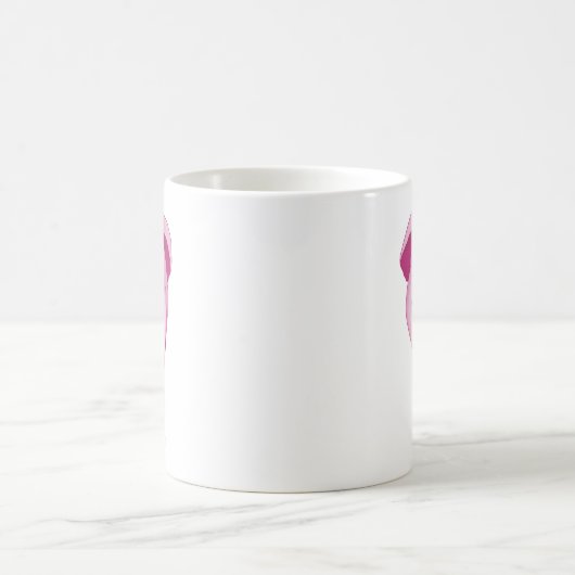 Rosa Elefant SWAK Kaffeetasse (Mittel)