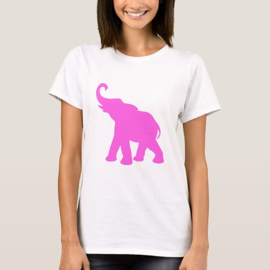 Rosa Elefant T-Shirt (Vorderseite)