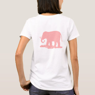 Rosa Elefant T-Shirt