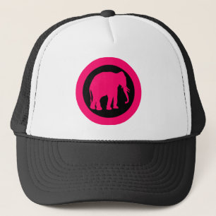 ROSA ELEFANT TRUCKERKAPPE