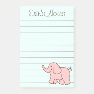 Rosa Elefant zu tun List Post it Notes Geschenk Post-it Klebezettel