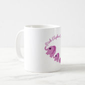 Rosa Elefanten Kaffeetasse (Vorderseite Links)