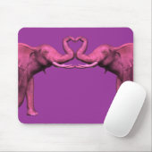 Rosa Elefanten Mousepad (Mit Mouse)