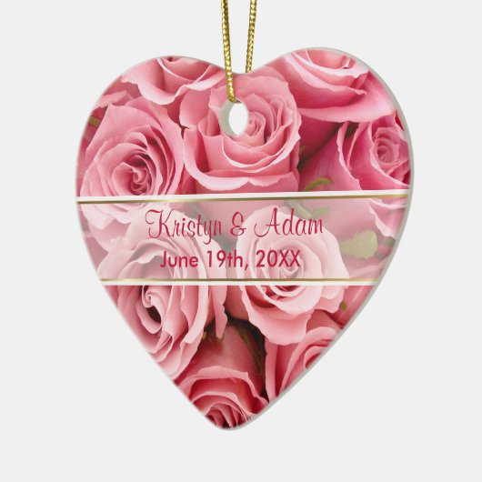 Rosa Elegance - Anpassen Keramikornament (Links)