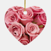 Rosa Elegance - Anpassen Keramikornament (Hinten)