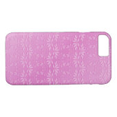 Rosa Elegance Case-Mate iPhone Hülle (Rückseite (Horizontal))