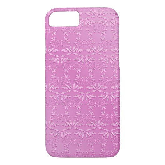 Rosa Elegance Case-Mate iPhone Hülle (Rückseite)