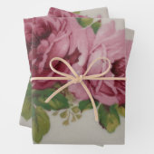 Rosa Elegance Geschenkpapier Set (Beispiel)