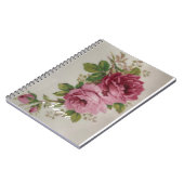 Rosa Elegance Notizblock (Linke Seite)