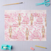 Rosa Elegante Seidenpapier (Basteln)