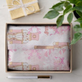 Rosa Elegante Seidenpapier (Geschenk)