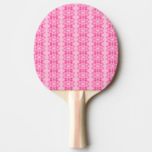 Rosa Elegante Viktorianisch 4Eve Ping Pong Paddle Tischtennis Schläger