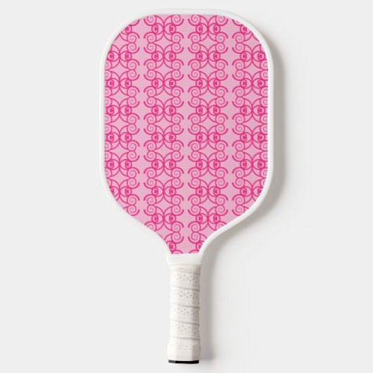 Rosa Elegante Wirbel Pickle Ball Pickleball Paddel Pickleball Schläger (Rückseite)