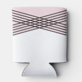 Rosa Eleganter Deko Abschluss kann kühler Dosenkühler (Rückseite)