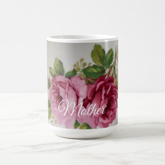 Rosa Eleganz Kaffeetasse (Mittel)