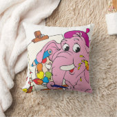 Rosa Elephant Decorative Kissen (Decke)