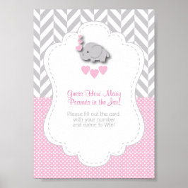 Rosa Elephant Game Instruction Poster