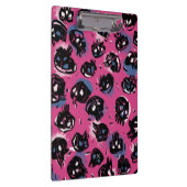 Rosa emo-Skulptur Büro- und Schulgeschosse Klemmbrett (Rechts)