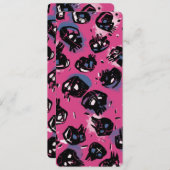 Rosa emo Skulptur Einladungen & Geschichten (Vorne/Hinten)