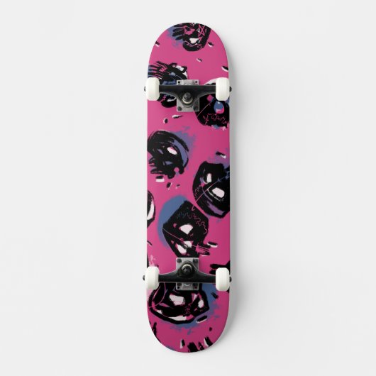 Rosa-emo-Skulptur Sport, Spielzeug & Spiele Skateboard (Vorderseite)