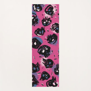 Rosa-emo-Skulptur Sportspielzeug Spiele im Freien Yogamatte