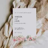 Rosa Engagement Party Hochzeit Einladung